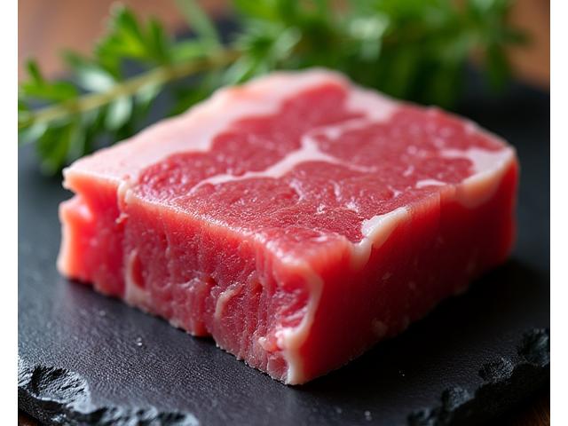 トモサンカクの赤身とサシのバランス